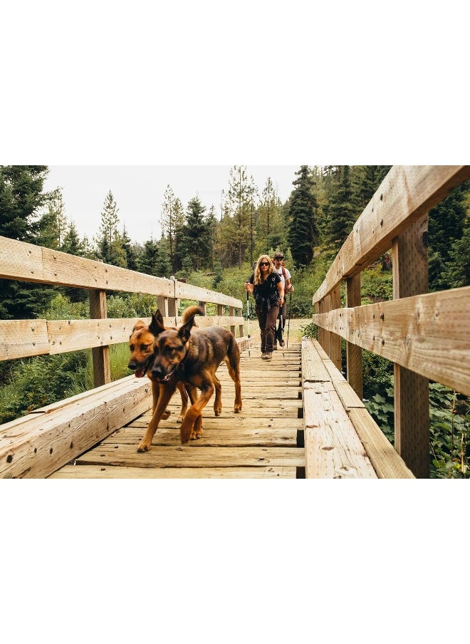 Cascade Mountain Tech Cascade Mountain Tech Trekking Poles - Carbon Fiber Walking or Hiking Sticks with Quick Adjustable Locks  - Image 5
