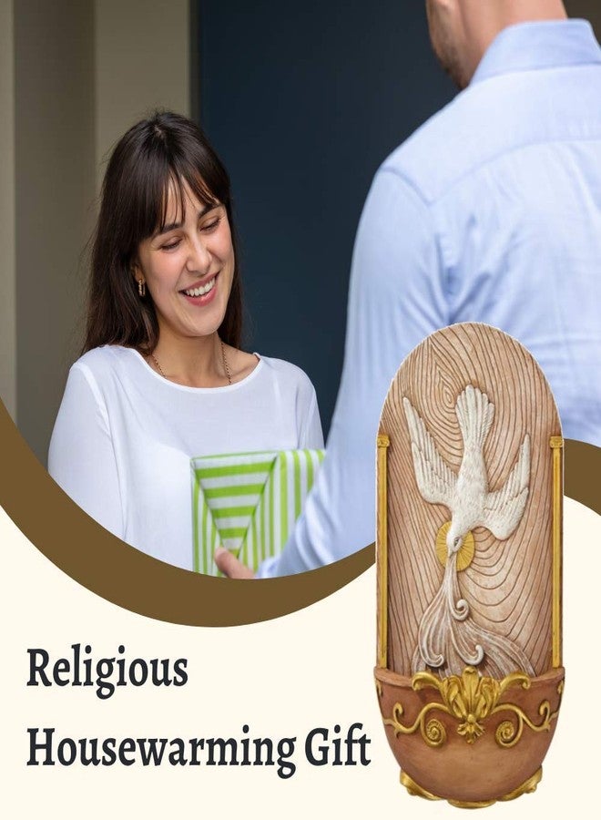 CB The Trinity Dove Holy Spirit Holy Water Font by CB - Image 4