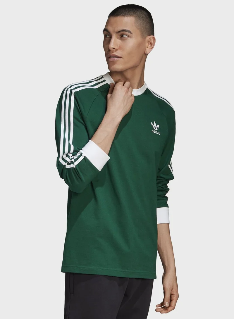 adidas Originals adicolor 3 Stripe T-Shirt