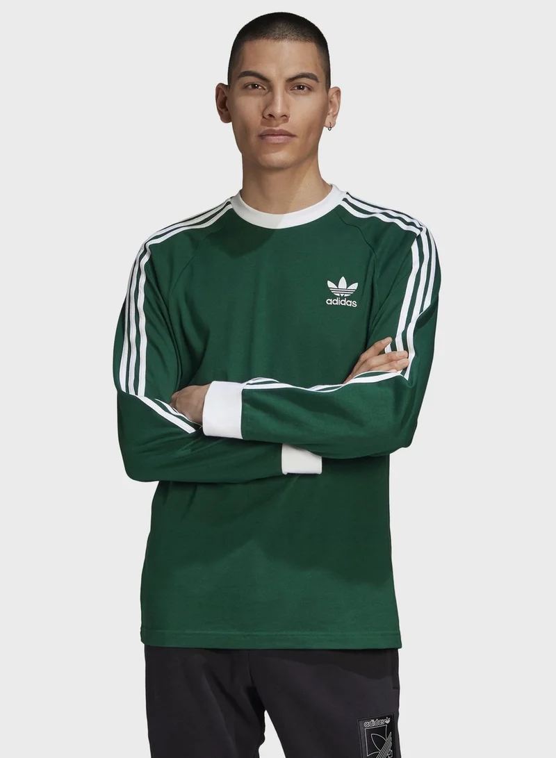 adidas Originals adicolor 3 Stripe T-Shirt