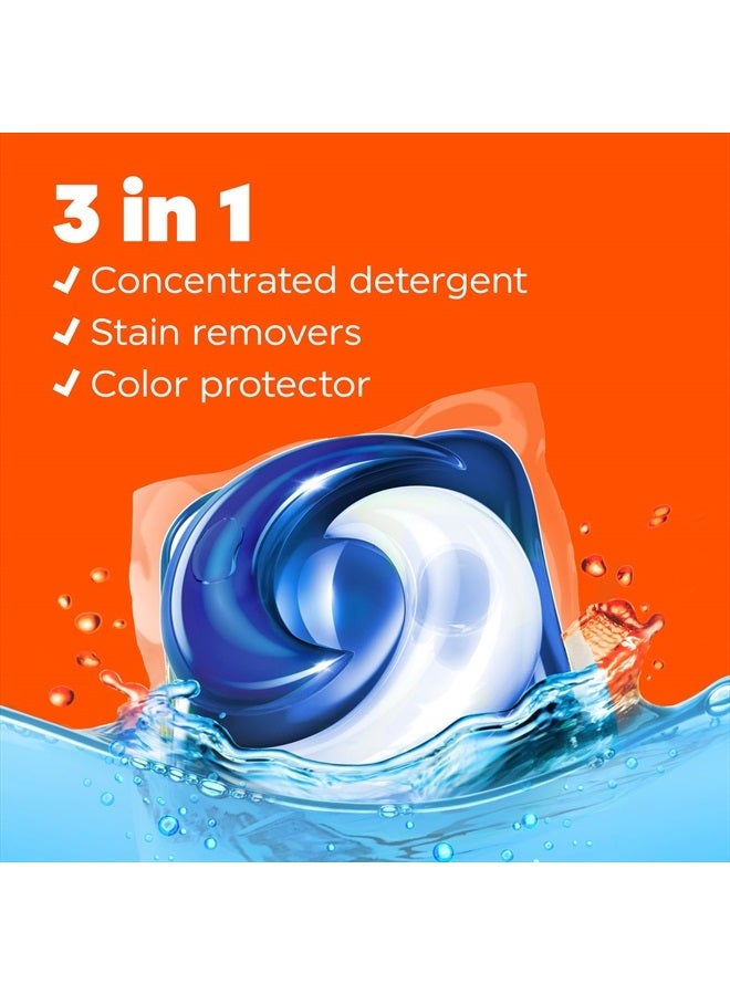 Tide PODS Laundry Detergent Soap Pacs, HE Compatible, 112 ct, Powerful 3-in-1 Clean, Clean Breeze  - Image 5