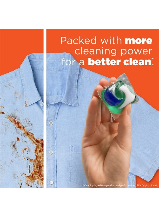 Tide PODS Laundry Detergent Soap Pacs, HE Compatible, 112 ct, Powerful 3-in-1 Clean, Clean Breeze  - Image 2