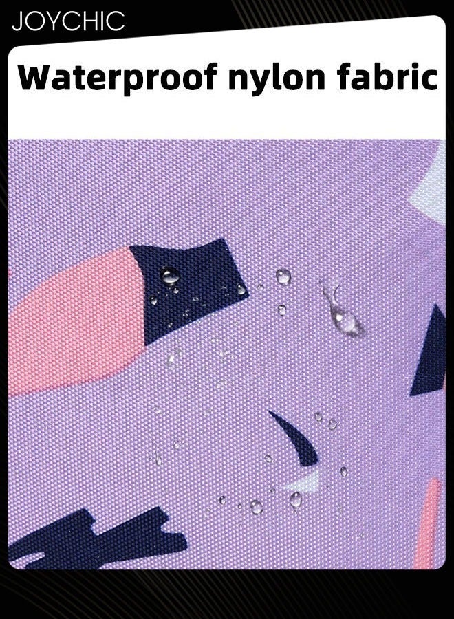 Joychic 3-Piece Nylon Water Resistant Travel Daypack Brief Durable Large Capacity School Backpack Set with Front Pocket for Middle High Students - Image 5