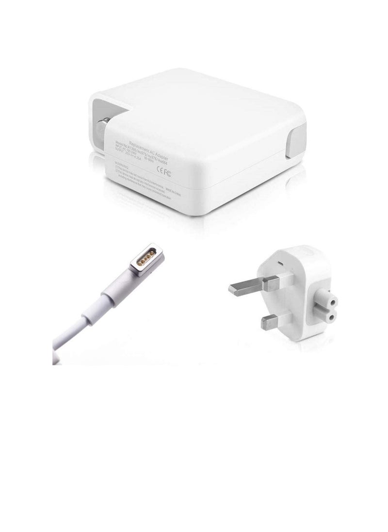 Generic - Charger Compatible for MacBook Pro Charger 85Watt  L-Tip Magsafe-1 Power Adapter Compatible with Mac-Book Pro 15 Inches, Models, Mid 2010, Early 2011, Late 2011, Mid 2012 - Image 1