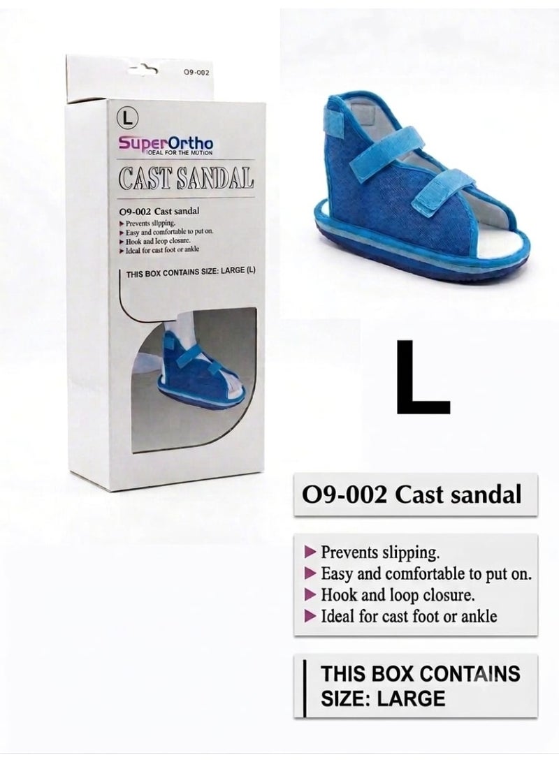 super ortho cast sandal large