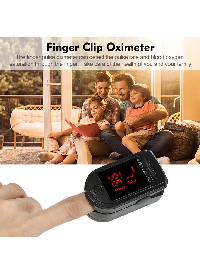 Generic - Digital Forehead Thermometer Non-contact Infrared Thermometer and Digital Fingertip Pulse Oximeter SpO2 Blood Oxygen Sensor Saturation PR Pulse Rate Monitor - Image 1
