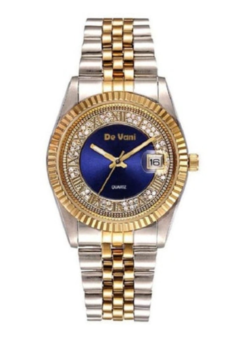 دي فاني Water Resistant Stainless Steel Analog Quartz Watch D3011