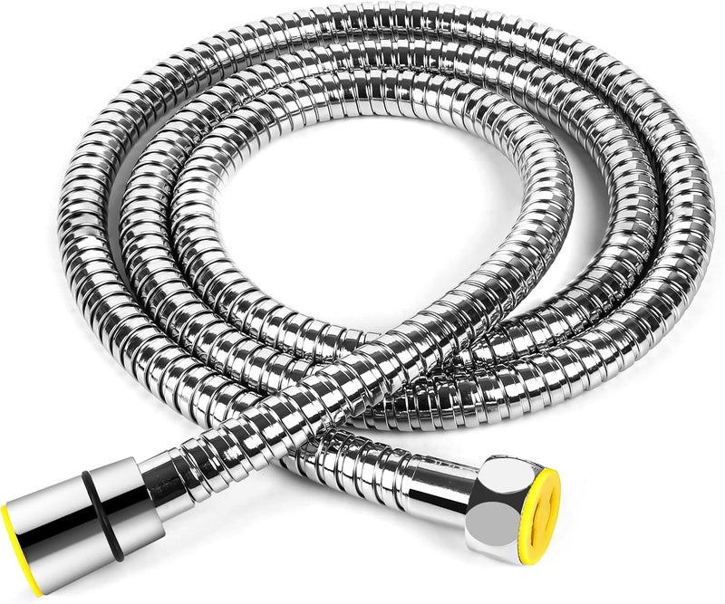 180cm Extra Long Shower Hose, Baytion 360° Anti-Twist Stainless Steel Handheld Shower Head for Shower & Sitz Bath - Image 1