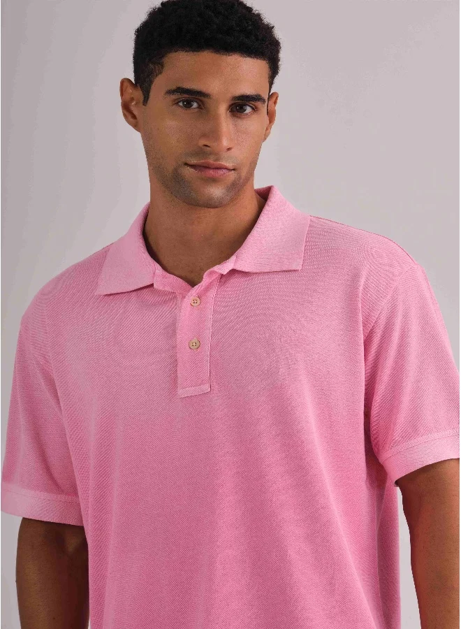 GANT Gant Spray-Dyed Piqué Polo Shirt