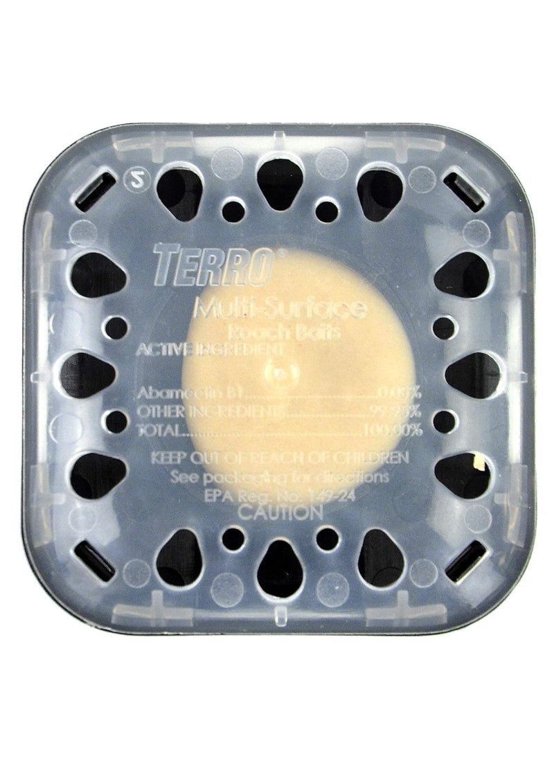 Terro - TERRO T500 Indoor Multi-Surface Roach Killing Bait Cockroach Killer - 6 Bait Stations, Black - Image 1