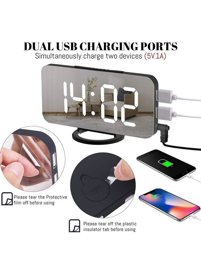 نيبمينينت منبه رقمي متعدد الألوان 6.3 x 0.5 5.1بوصة - Image 5