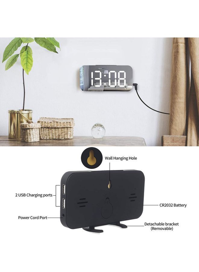 نيبمينينت منبه رقمي متعدد الألوان 6.3 x 0.5 5.1بوصة - Image 3