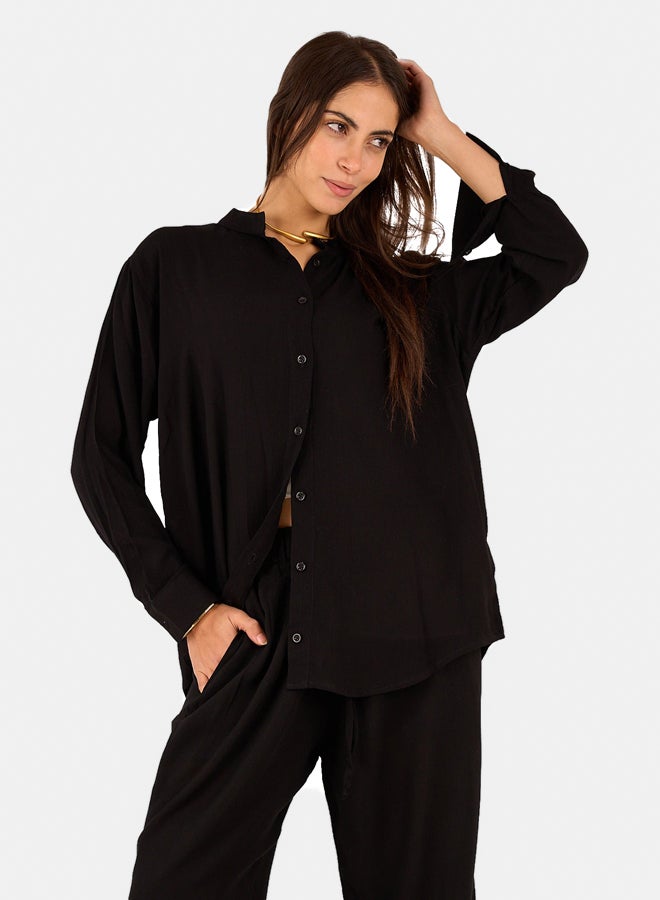 Clue Lightweight Tencel Shirt - Image 1