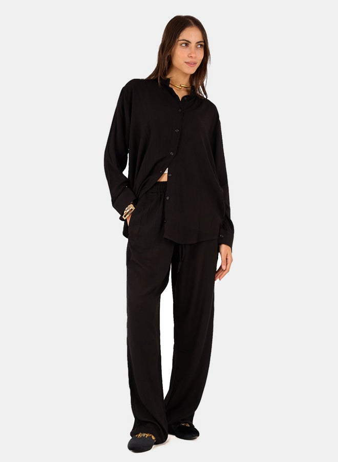Clue Lightweight Tencel Shirt - Image 4