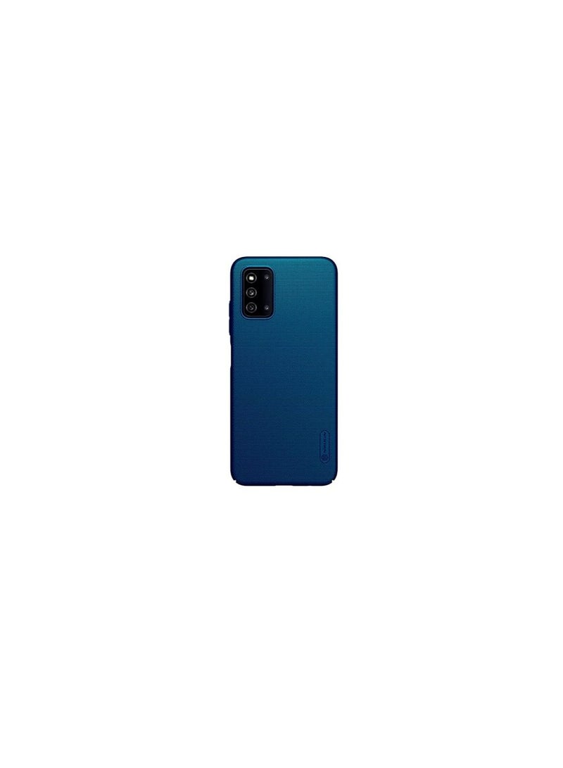 Nillkin Super Frosted Shield Samsung Galaxy F52 5G-Peacock Blue - Image 1