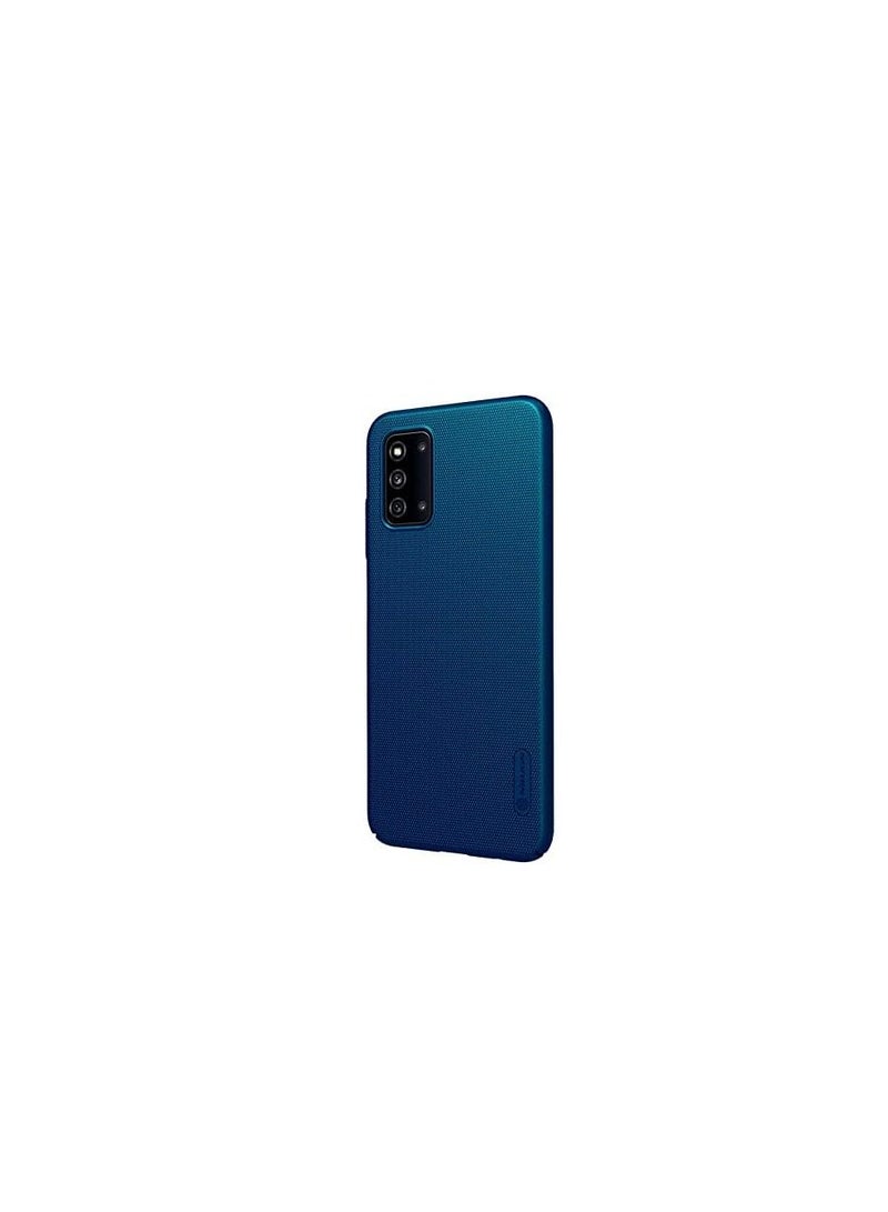 Nillkin Super Frosted Shield Samsung Galaxy F52 5G-Peacock Blue - Image 2