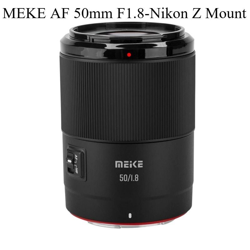 Meke MeiKe AF 50mm F1.8 Full Frame Large Aperture Autofocus Portrait Lens for Nikon Z-Mount - Image 1