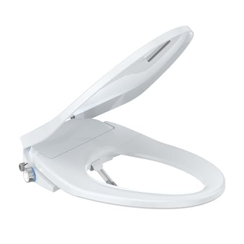 Homfan Bidet Toilet Seat, Electric Smart with Multiple Spray Modes, Smart Unlimited Warm Water, Auto Open & Slow Close Lid, Auto LED Nightlight, Power Outage Available, Clean Water - Image 1