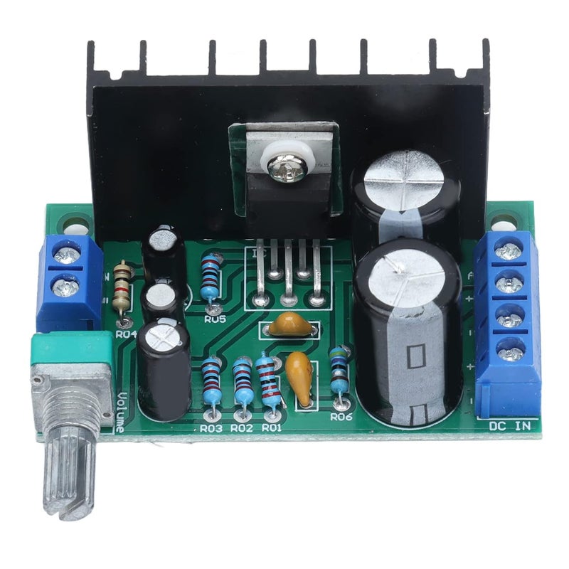 LiebeWH Amplifier Module, 12V-24V Audio Power Amplifier Board with Potentiometer Control, 5-120W Output for Home and Professional Sound Systems - Image 1