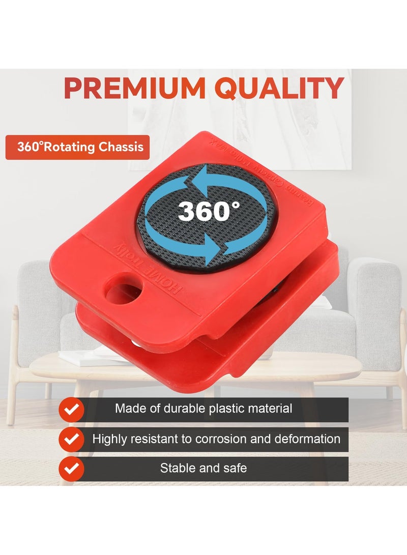 VIO Heavy Duty Furniture Lifter and Slides Kit for Easy Moving Tools Max Weight 150 KGS 330 LBS with 360 Degree Rotatable Pads for Redesigning and Rearranging Living Space  - Image 3