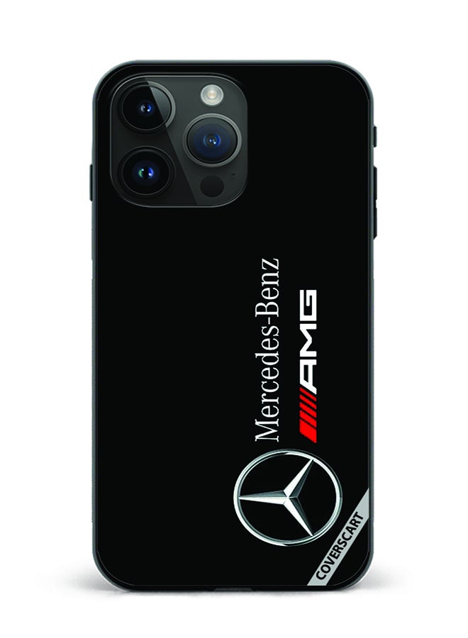 COVERSCART Protective Case Cover For Apple iPhone 12 Pro Max Mercedes Design Black