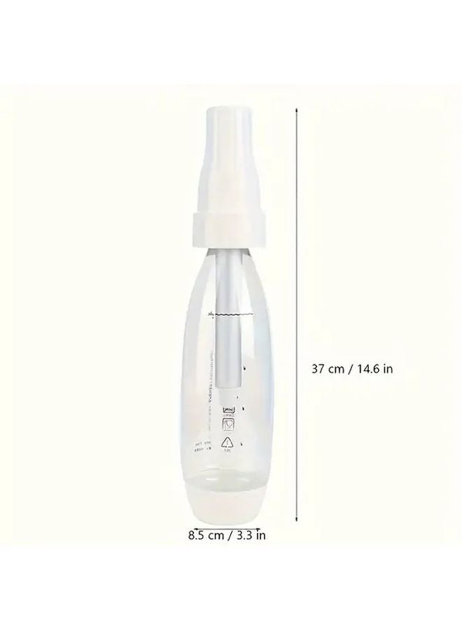 Portable Soda Maker Machine Dual Gas System Manual Carbonated Beverage Dispenser Airless Bomb - Image 3