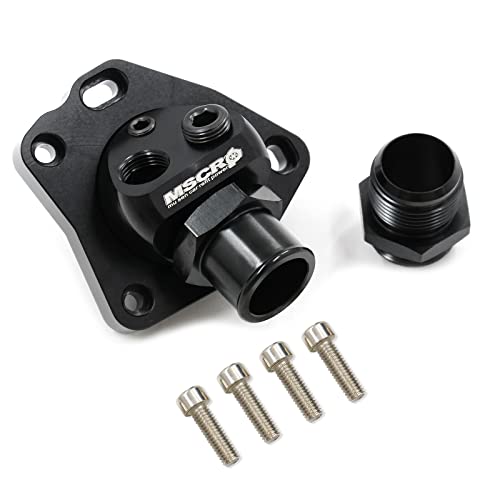WnSEu MSCRP Swivel Neck Thermostat Housing for K-Series K20 K24 radiator hose k swap - Image 2