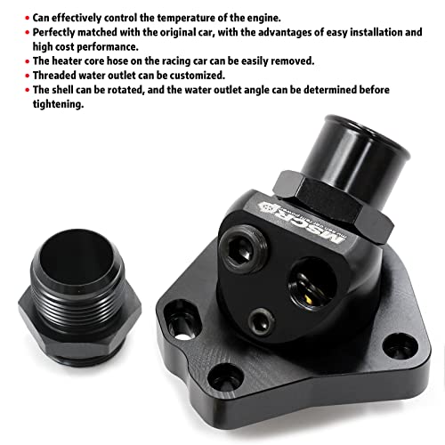 WnSEu MSCRP Swivel Neck Thermostat Housing for K-Series K20 K24 radiator hose k swap - Image 4