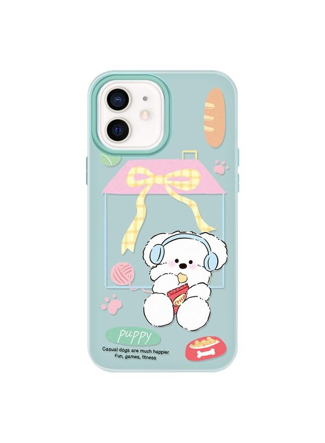 اس-توب جراب لهاتف iPhone 11 مصنوع من مادة TPU الهجينة ذات ملمس الجلد - Image 1