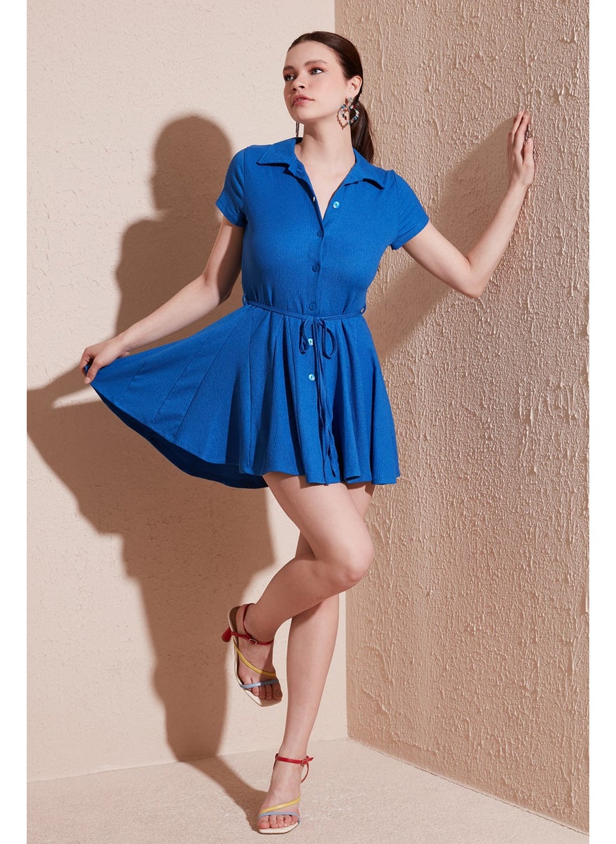 Tie Detail Mini Shirt Dress Women's Dress 5869006 - pzsku/ZE2CB78D3029064502201Z/45/_/1741264870/54054c11-ebc0-48e8-9ac0-42c60a7e0497