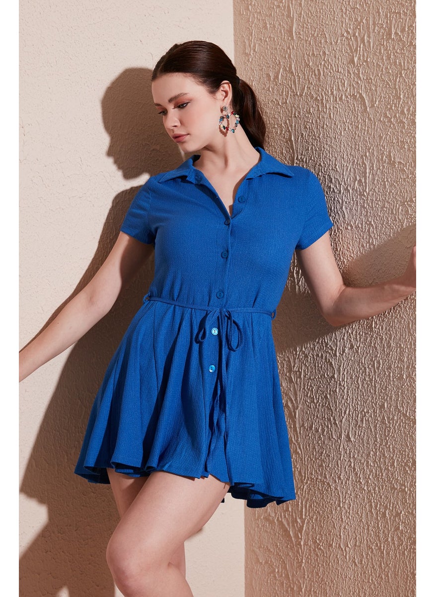 Tie Detail Mini Shirt Dress Women's Dress 5869006 - pzsku/ZE2CB78D3029064502201Z/45/_/1741264901/1d5b0d26-a5f9-4944-a542-9950a9459e96