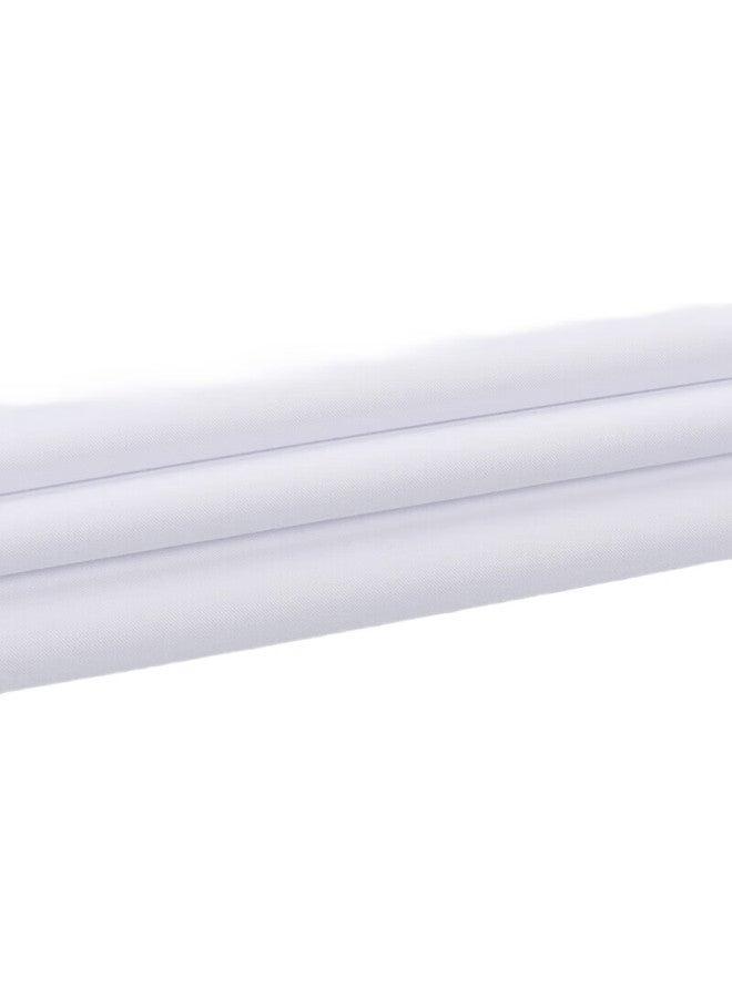 FIRS Men'S Long Sleeve Wrinkle-Resistant Non-Iron Dress Shirt, Business Elastic Formal Workwear, White, Size 41 - Image 3