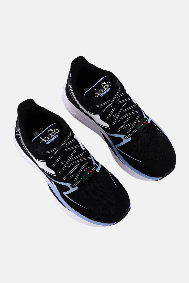 DIADORA أحذية تدريب نسائية أتمو V7000 مزودة بأربطة، سوداء - Image 3