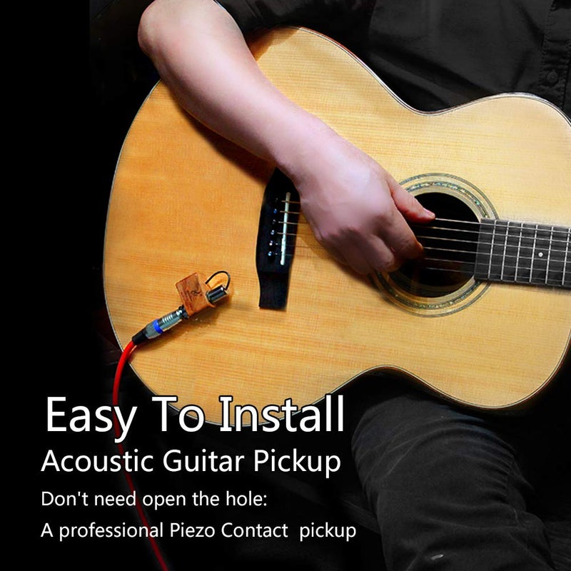 Adeline Mandolin acoustic guitar pickup soundhole very convenient for Acoustic Classical Guitar Ukulele Violin Cello Mandolin Banjo etc,Suitable for performance useï¼ŒThe sound clear,warm and crisp. - Image 2