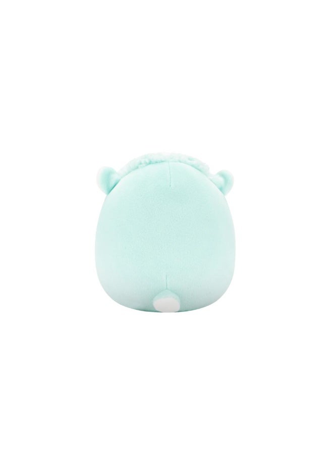 Squishmallows SQCR - Little Plush (5" Squishmallows) (Lorna - Light Teal Llama Wrapped in String W/Tassels) - Image 4
