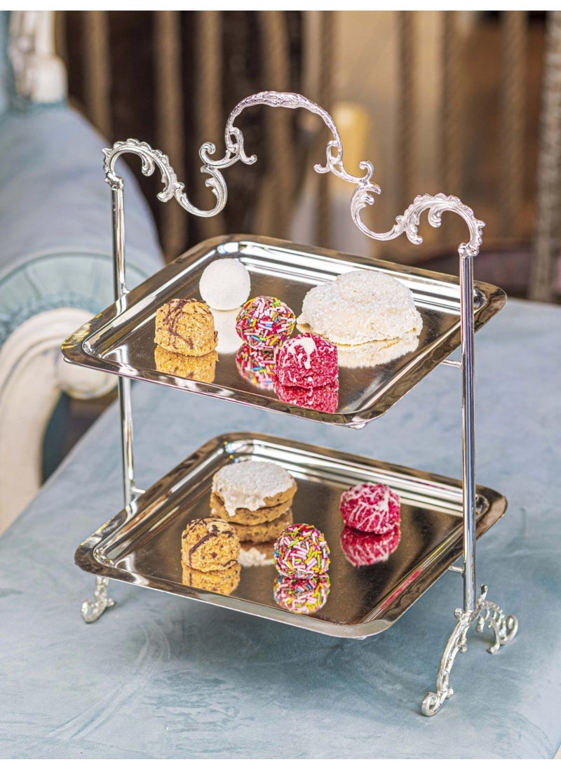 Copper Concept Silver Plated Presentation 2 Tier Square Tray - pzsku/ZE2CBC80A3209ABF25F50Z/45/_/1736972081/5c6f0a7f-acd4-4996-aa7e-b04c2dd8e2a6