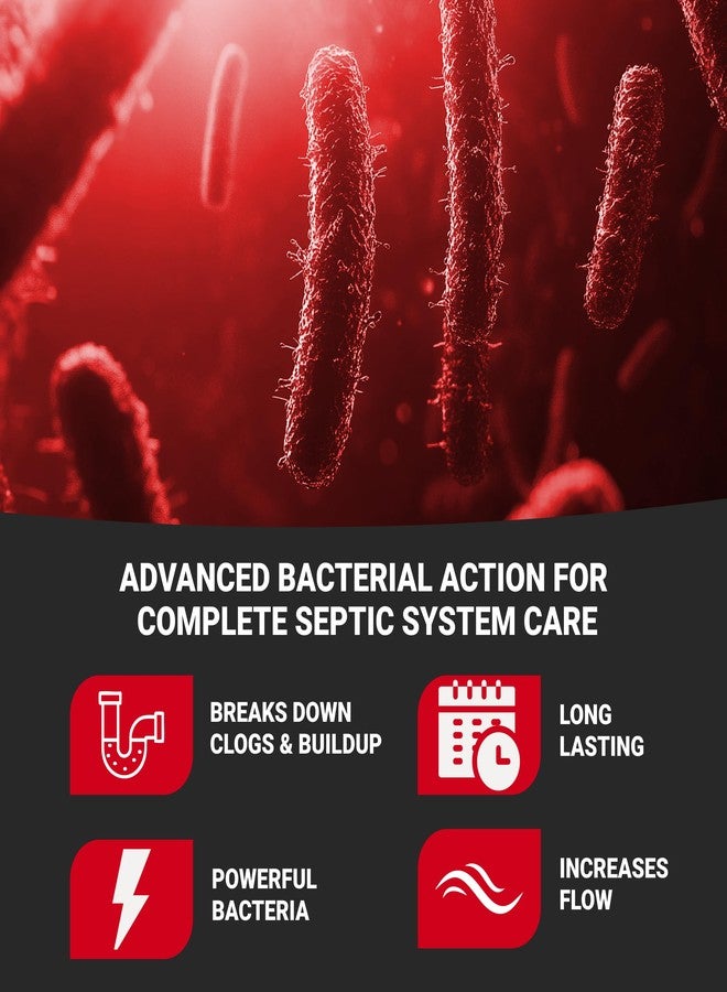 Roebic K-97 Liquid Main Line Cleaner with Bacteria Enzymes, Eliminates Organic Buildup in Sewer/Septic System and Protects from Clogs, Safe for Bathroom Toilet, 64 fl oz - Image 5