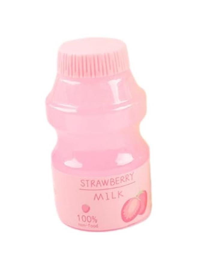 Clear Slime Strawberry Jelly Slime Fluffy Slime Stretchy Crunchy Slime Bubble Slime Soft Putty Stress Relief Toy Party Favors Slime Add Ins Super Light Favor Gift and Birthday (B-Pink) - Image 1