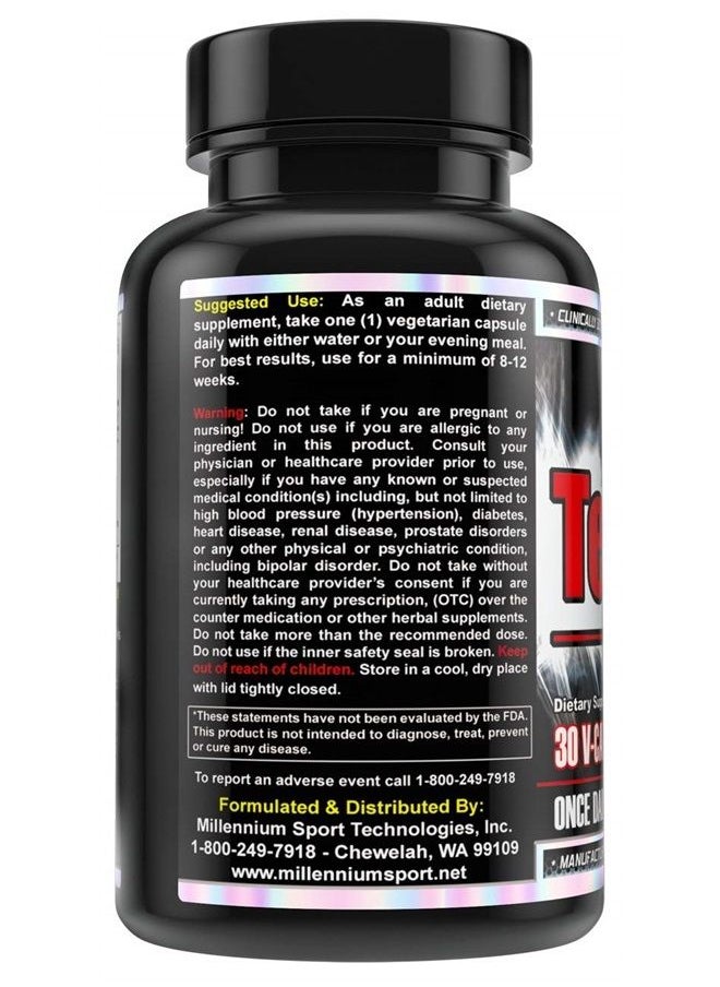 MST - Testofen Supplement Twin Pack (2 Bottles of 30 Count Each) Fenugreek Seed Extract, 50% Fenuside, 600mg, 60 Count, Clinical Strength, BSCG Certified by MST - Image 1