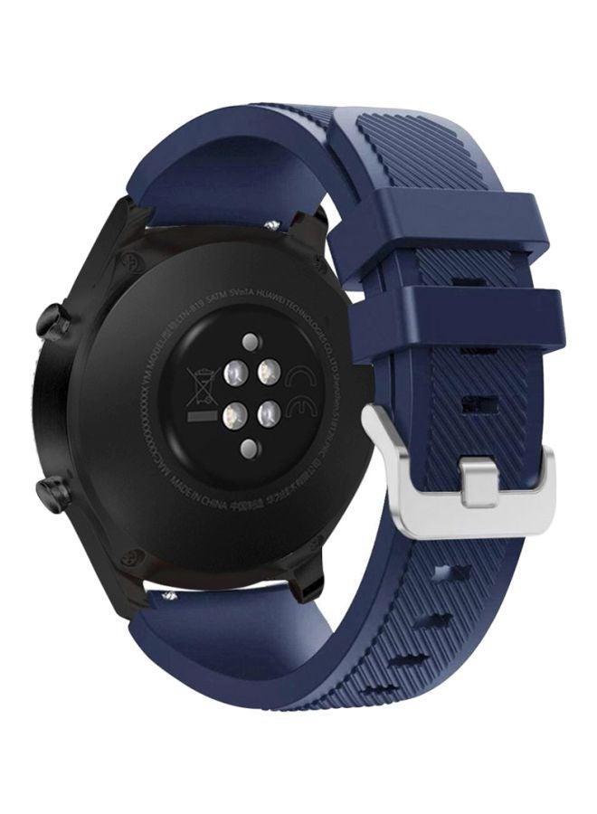 Replacement Band For Huawei Watch GT 2/Honor MagicWatch 2 46mm Dark Blue  - Image 1
