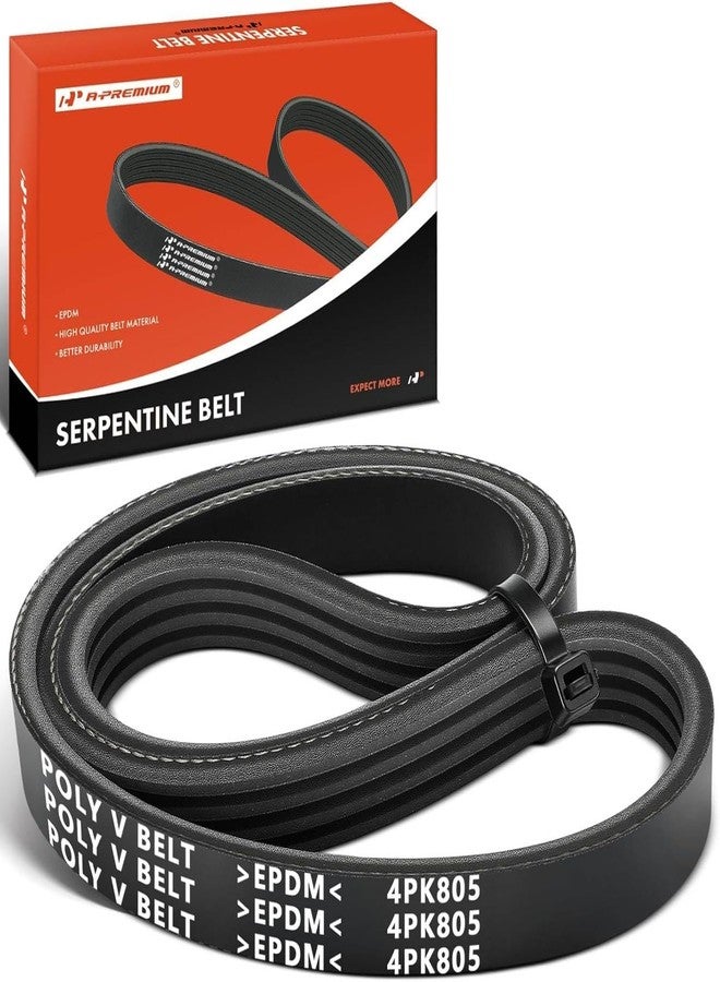 A-Premium 23979AA000 Engine Serpentine Drive Belt Compatible with Subaru Outback 2008-2011, Forester 2009-2013, Impreza 2008-2014, WRX 2013-2016, WRX STI 2013-2021, H4 2.5L - Image 1
