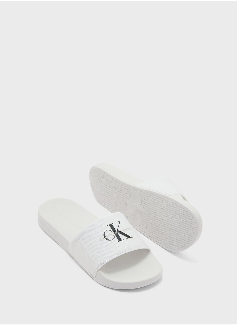 Calvin Klein Jeans - Logo Flip Flops - Image 1