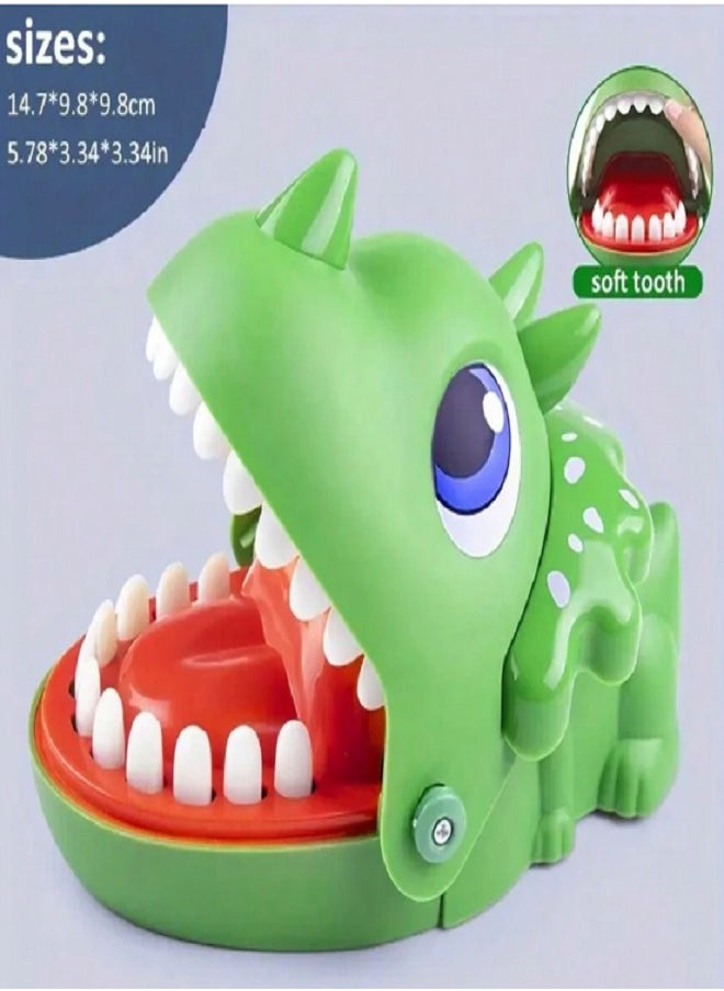 Dinosaur Teeth Toy - Fun Finger Biting Mouth Toy with Interactive Teeth for Kids and Adults (Green)  - Image 4