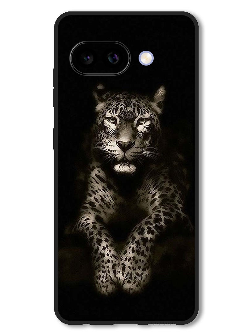 Theodor Case Compatible with Google Pixel 9A Protection Shockproof Bumper Cover Leopard - Image 1
