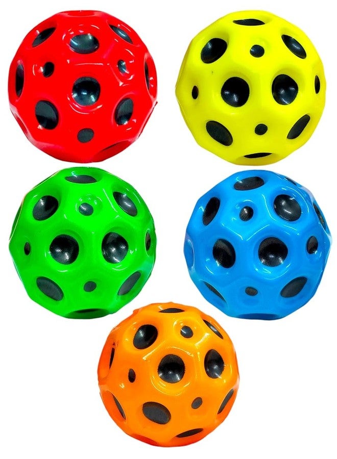 AMANVANI Super High Bouncing Ball, Space Ball Outdoor Indoor Picnic Ball, Sports Training Ball for Children Kids Adults Toys, Moon Ball and Space Balls for Kids Return Gift for Kids (1pcs) - Image 2