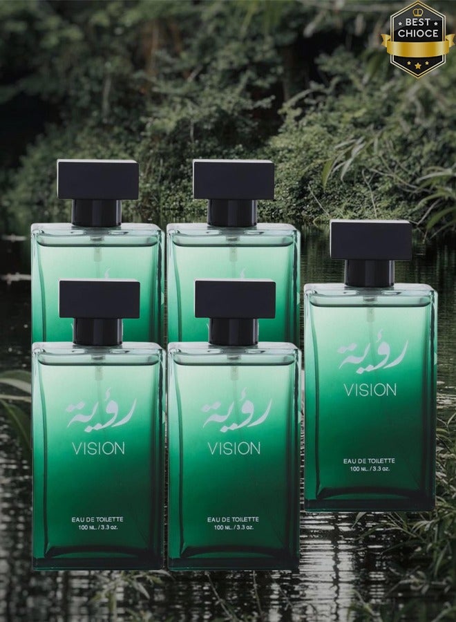 فيجن 5 قطع عطر فيجن 100 مل - Image 1