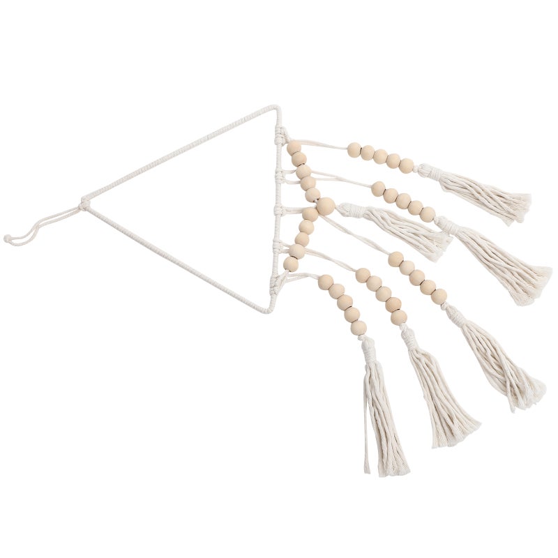 Macrame Woven Wall Hanging Modern Bohemian Tapestry Decor House Apartment Dorm Decoration - Image 1