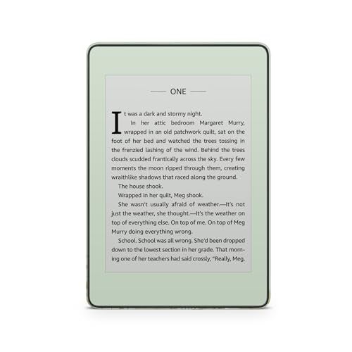 Tacky Design Cherry Blossom Skin for Kindle Decal, Lavender Skin for Paperwhite, Premium Vinyl 3M for Sticker Full Wrap Decal (Paperwhite (12th Gen, 2024)) - Image 2