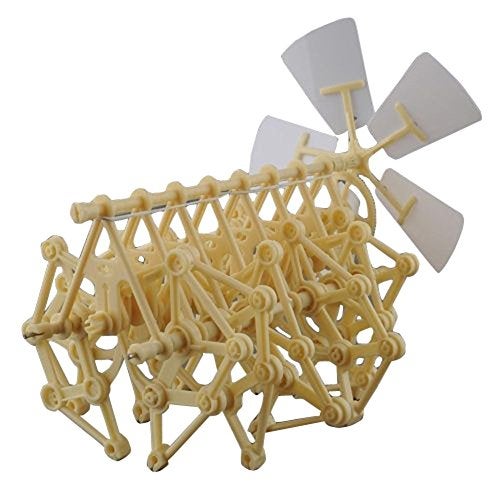 HEYZLASS Mini Strandbeest Model Kit (Wind Power DIY-Beast), Interesting and Creative Gift for Birthday Holiday - Image 5
