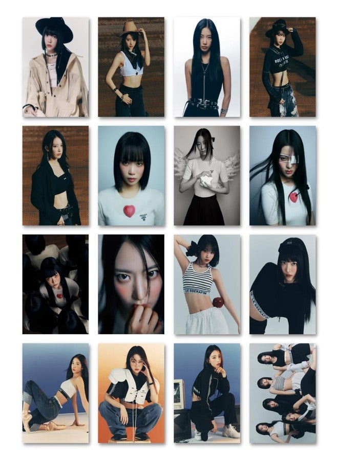 Lee Serafirm Photocards Pack of 16 (8 x 11 cm) | Lee Serafirm All Members Photocard Set | K-Pop Photocards | Aesthetic Wall Prints | for K-Pop Fans | K-Pop Merch (Pack of 16) - Image 2